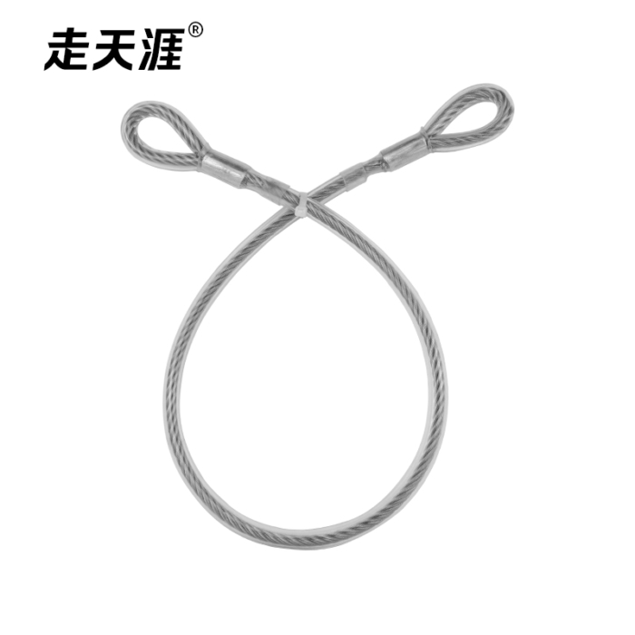 8mm steel lanyard